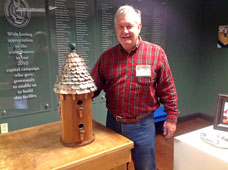 bill with birdhouse
