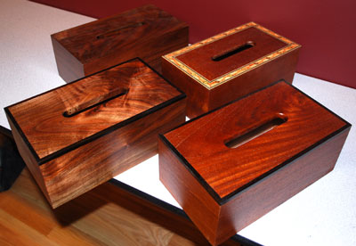 tissue boxes