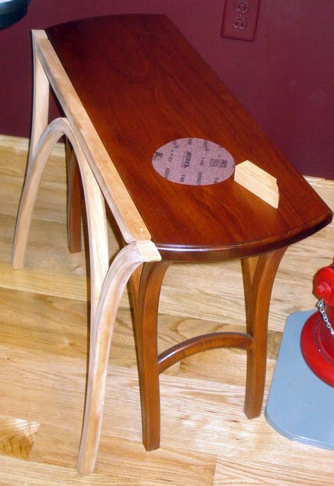 arched leg table