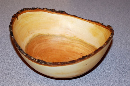 natural edge bowl