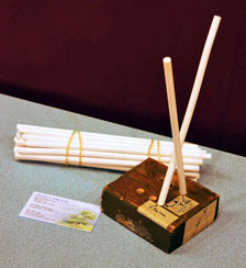 sharpening sticks