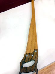 Saw Cane by David Feliciano - Wenge & Oak Saw Cane