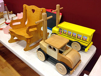 Samples from the Chritmas Toy Build - presented by John Bobier Platter
