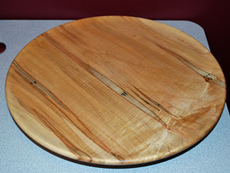Platter by Tom Berg --- Ambrosia Maple Berg Platter