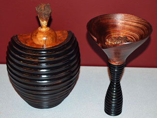 Turnings by Jim Sinclair --- Padauk Dunlap Last Supper