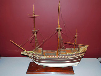 Mayflower by Bill Baird --- Pine and Basswood Mayflower