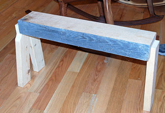 Mortising Bench by Mike George --- Scrap bench