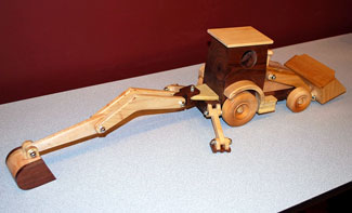 Toy by Karl Kelly - Walnut & Maple Toy