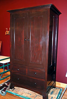 Armoire by Robert Tepper - Maple Armoire by Robert Tepper