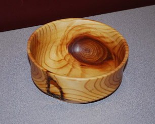 Bowl by Chuck Graham - Pine Bowl by Chuck Graham