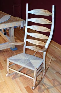 Rocking Chair by David Moroz - Ambrosia Maple Rocking Chair by David Moroz