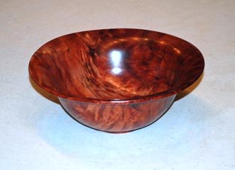 Bowl by G. Scott Kilgore - Quilted Myrtle Bowl by G. Scott Kilgore