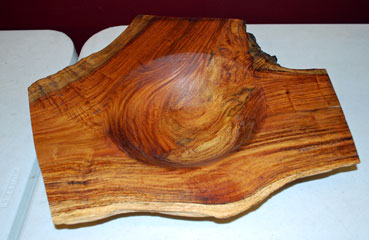 Crotch Bowl by Wells Doty - Caribbean Rosewood Crotch Bowl by Wells Doty