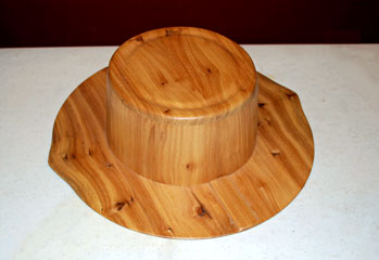Hat by Larry Buettner - Wood Unknown Hat by Larry Buettner