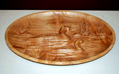 Loons by Ken Dunlap - Maple Loons by Ken Dunlap