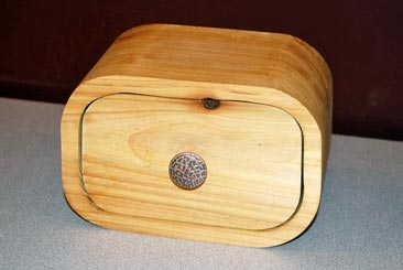 Bandsaw Box by Chris Calvin - Western Cedar Bandsaw Box by Chris Calvin