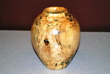Hollow Form by Tom Berg - River Birch Hollow Form by Tom Berg