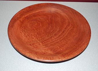 Platter by Tom Berg - Babinga Platter by Tom Berg