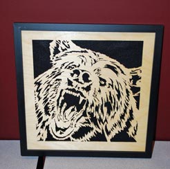 Bear 'Roar' by Gary Morris - Baltic Birch Bear 'Roar' by Gary Morris