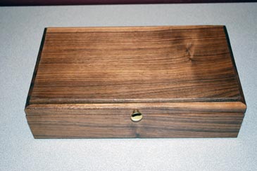 Box by Rick Raburn - Walnut Box by Rick Raburn