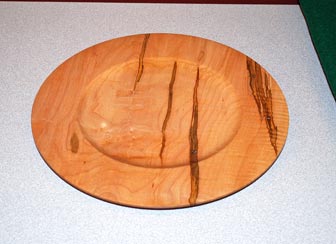 Platter by Dave Paul - Ambrosia Maple Platter by Dave Paul