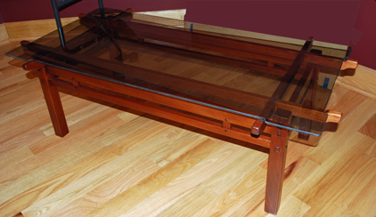 Greene & Greene Coffee Table by George Wells - Mahogany Greene & Greene Coffee Table by George Wells