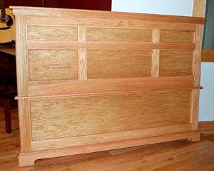 Headboard by Robert Tepper - Oak Headboard by Robert Tepper