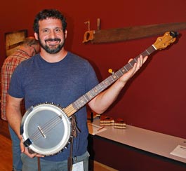 Longneck Banjo by Tony Archino - White Oak Longneck Banjo by Tony Archino