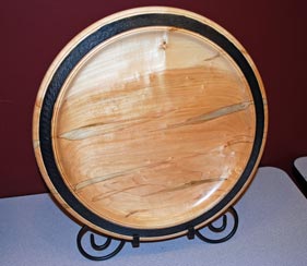 Maple Platter by Jim Kilton - Maple Maple Platter by Jim Kilton