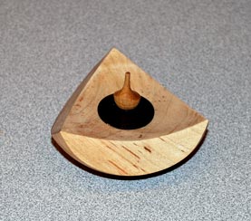 Lidded Box by Dave Paul - Maple and Ziricote Lidded Box by Dave Paul