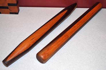 Rolling Pins by Karen Sheldon - Walnut, Cherry & Brazillian Cherry Rolling Pins by Karen Sheldon
