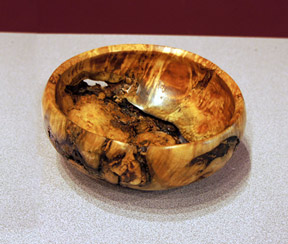 Turned Bowl by G. Scott Kilgore - Cherry Burl Turned Bowl by G. Scott Kilgore