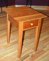Shaker Style End Table by Charlie LeGrand - Cherry Shaker Style End Table by Charlie LeGrand