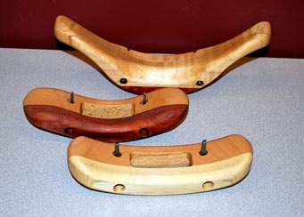 Travisners by Don Clarke - Bubinga, Hicory, Beech, Maple Travisners by Don Clarke
