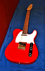 Electric Guitar by Craig Magera - Cherry, Hard Maple, Rosewood Electric Guitar by Craig Magera