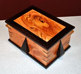 Box by John Arnold - Honey Locust &Wenge Box by John Arnold